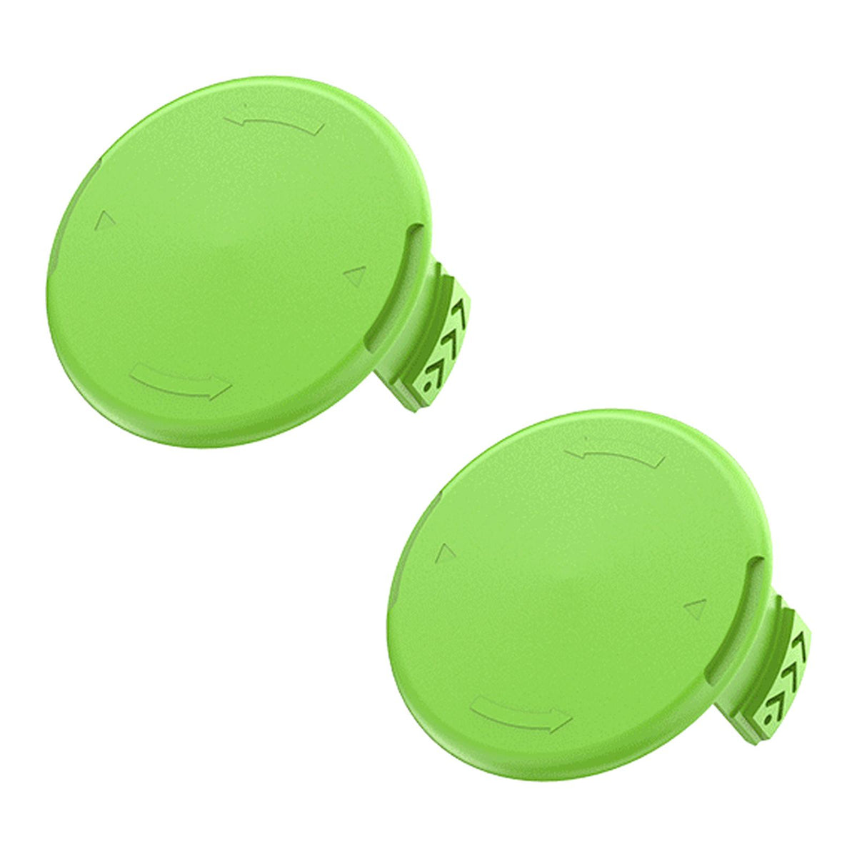 Maxbell 2x Trimmer Spools Cap Covers Attachment Strong Refills Parts Autofeed Double