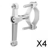 Maxbell 4xBicycle Water Bottle Cage Holder Bike Kettle Rack for Mountain Bikes Silver