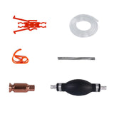 Maxbell Manual Siphon Pump Premium Vehicle Emergency Automotive Gasoline Siphon Hose