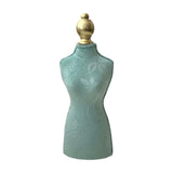 Maxbell Necklace Display Stand Fashion Pendant Chain Organizer for Dresser Home Shop Green