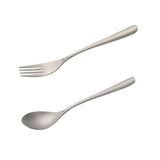 Maxbell Spoon Fork Easy Carrying Reusable Cutlery for Restaurant Home Birthday Party Spoon and Fork