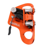 Maxbell Maxbell Climbing Arborist Chest Ascender Riser Double Bearings Rope Access Orange
