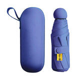 Maxbell Folding Umbrella Rain Protection Men Women Rain Umbrella for Outdoor Camping Purple