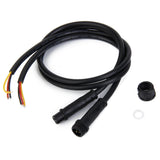 Maxbell 50cm Waterproof LED Lamp 3 Cores Male/Female Plug Cables Wire 1pcs