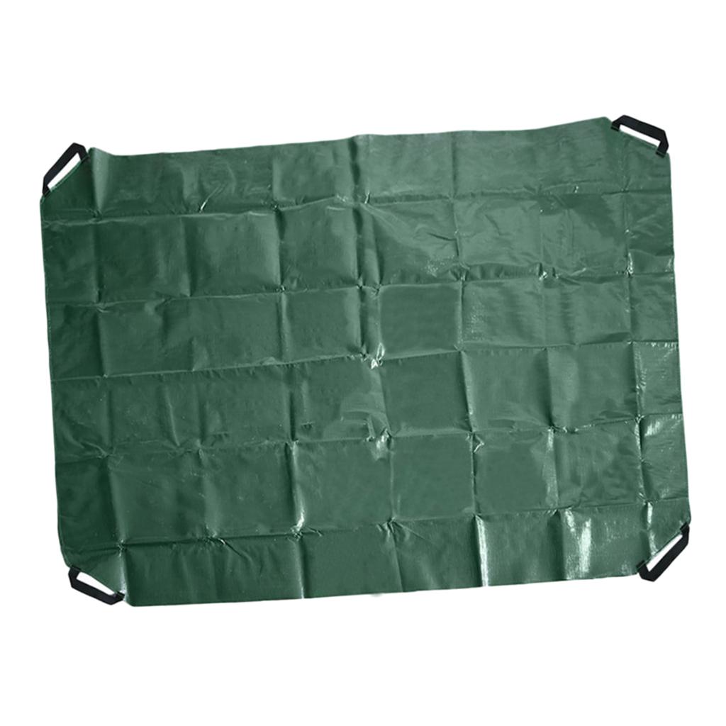 Maxbell Maxbell Waterproof Yard Leaves Bag Refuse Waste Rubbish Carry Sack Pad 84x84 inch