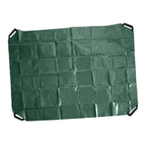 Maxbell Maxbell Waterproof Yard Leaves Bag Refuse Waste Rubbish Carry Sack Pad 84x84 inch