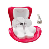 Maxbell Car Seat for Dolls Handcraft Stand Car Vent Clip for Automobile Gift Vehicle Red