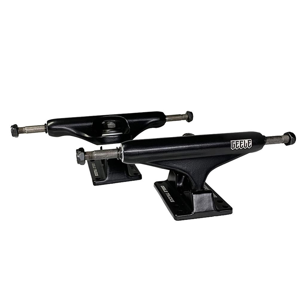 Maxbell Maxbell 2x Skateboard Truck Durable Aluminium Alloy Longboard Trucks 2.75inch Black