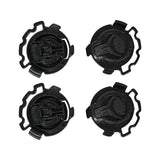 Maxbell 4Pcs Motor Helmet Lens Base Easy Installation Premium Helmet Visor Mount Kit A