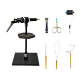 Rotary Fly Tying Vise Tools Kit for Professionals Beginners Universal Design