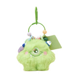 Maxbell Plush Keychain Lovely Portable Hanging Ornament for Handbag Purse Decoration Green