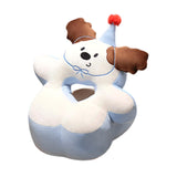 Maxbell Office Desk Napping Pillow Versatile Sleeping Pillow for Travel Bedroom Sofa Brown Ear No Blanket