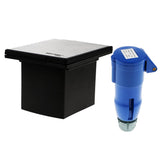 3xRV Camper 220V-240V 16A External Flush Hook Up Waterproof  Plug Socket Black