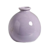 Maxbell Plant Pot Home Table Centerpiece Desktop Small Bookshelf Ceramic Flower Vase Purple