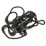 Maxbell 10x Zipper Pulls Cord Rope Ends Lock Zip Slider For Clothing/Bags Black - Aladdin Shoppers