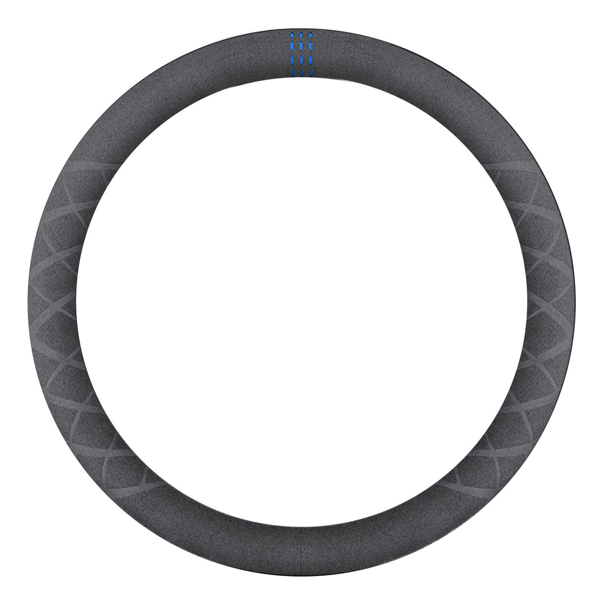 Maxbell Car Steering Wheel Cover Suede for Byd Atto 3 Yuan Plus  Blue Mark