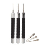 Maxbell 3x Watch Band Pin Punches Punch Strap Adjuster Convenient Watch Repair Tools