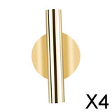 Maxbell 4xHome Wall Hanging Plant Flower Vase Planter Holder Container Gold