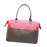 Maxbell Travel Duffel Bag Overnight Bag Top Handle Handbag for Fitness Workout Beach Rose Red