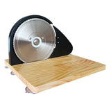 Maxbell Bread Slicer Adjustable Thickness Toast Cutting for Home Bakeries Commercial Black
