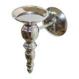 Wall Sconce Candle Holder Tealight Candle Holder for Fireplace Bedroom Porch Silvery