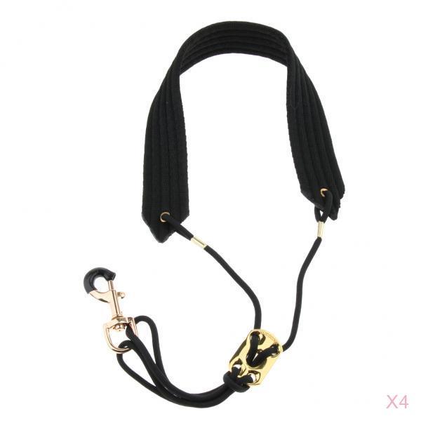 Maxbell 4pcs Adjustable Saxophone Neck Strap for Wind Instrument Parts