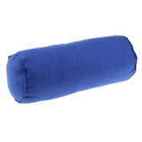 2X Orthopedic Neck Roll Pillows Round Cervical Support Pillows Dark Blue