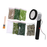 Maxbell Static Grass Flocking Applicator Flock Static for Street Building Sand Table