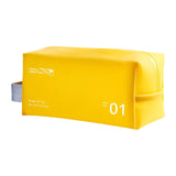 Maxbell Travel Toiletry Bag with Handle Storage Bag Travel Accessories for Beach Gym yellow