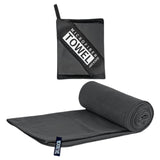 Maxbell Quick Drying Towel Fast Drying Travel Towel for Camping Outdoor Workout Dark Gray