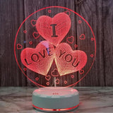 RGB Color Changing Night Light, Press Dimmable Bedside Lamp, Portable Decor Rechargeable Remote 16 Colors