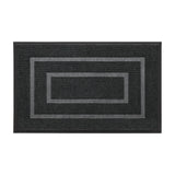Maxbell Front Door Mat Living Room Nonslip Hotel Durable Front Porch Welcome Doormat 45cmx75cm Grey