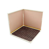 Maxbell 1:12 Backdrop Scene Organizer Display Layout for Dolls Dollhouse Diecast Car Style A