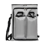 Maxbell Art Portfolio Backpack Drawing Bag for Craft Supplies Accessories Sketchbook Gray