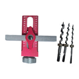 Maxbell Cabinet Door Positioning Tool Professional with 3Pcs Drill