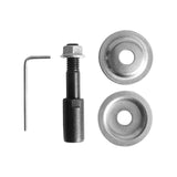 Maxbell Grinding Wheel Shaft Buffing Arbor Threaded Shaft for Hair Wheel Fiber Wheel 8mm 92g