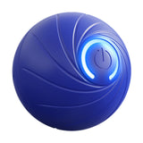 Maxbell Smart Bouncing Ball Electronic Interactive Toy for Biting Exercise Cats Dogs Blue