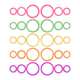 Maxbell Stitch Markers Lightweight Easy Carrying Sewing Tool for Weaving Sewing Knit