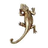 Maxbell Gecko Wall Decor Resin Art Office Dining Room Fence Lizard Hanging Sculpture