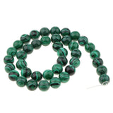 Maxbell Handmade Gem Semi Precious Gemstone Loose Round Beads Stretch Bracelet 10mm - Aladdin Shoppers