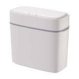 Maxbell Waste Bin Simple Garbage Container Bin Trash Can for Toilet Bathroom Bedroom