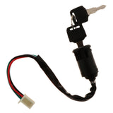 Maxbell 2xIgnition Key Switch Lock Electric 4 Wire 2 Key for Motorcycle ATV A Type