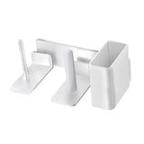 Maxbell Paper Cups and Lid Holder 3 in 1 Side Mount Bracket for Office Bridal Shower