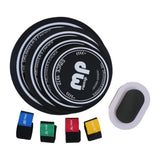 Maxbell Drum Mute Pads 10 12 14 16 inch Home Drum Sound Dampening Pads Practice Pads with 4 Cymbal Mutes