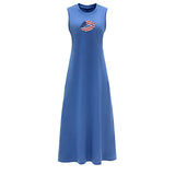 Maxbell Maxbell Women's Long Summer Dress Summer Soft Souvenir Sundress for Trip Work Travel S