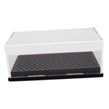 Maxbell Acrylic Display Case Collectible with Base for 1:64 Action Figures Cosmetics black base B