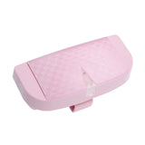 Maxbell Car Sun Visor Sunglasses Holder Sturdy Portable Vehicle Visor Accessories Pink