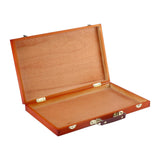 Maxbell Wooden Painting Box Travel Beginners Portable Retro Design Drawing Tool Case