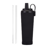 Maxbell Ceramic Coated Liner Insulated Tumbler Cup for Party Camping Walking Black