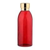 Maxbell Maxbell 120ml Empty Glass Bottle Sample for Makeup Cosmetic Cream Lotion Red Golden